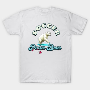 Soccer Polar Bear T-Shirt